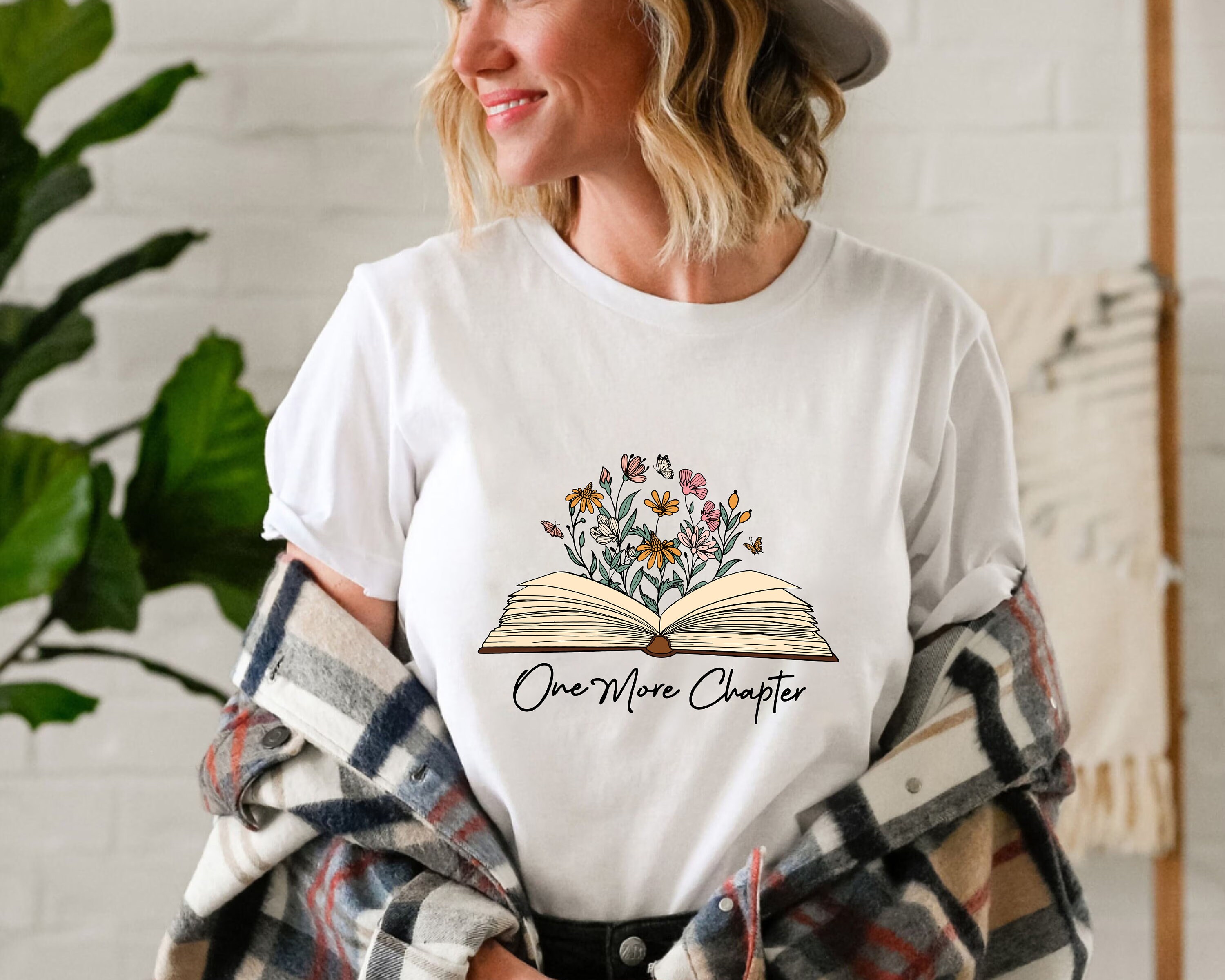 One More Chapter Svg, Book Svg, Floral Books, Reading Svg, Retro Book ...