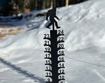 The Original Snowgauge Bigfoot - Snowstick - Snow Ruler - Measure Snow - Snow gauge - Measuring snow -  Yeti - I believe - Bigfoot