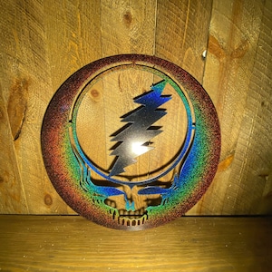 Deadhead - Dead and Company - Steelie - Steal your Face - Grateful Dead - The Music Never Stopped - Jerry Garcia -Christmas gift for him/her