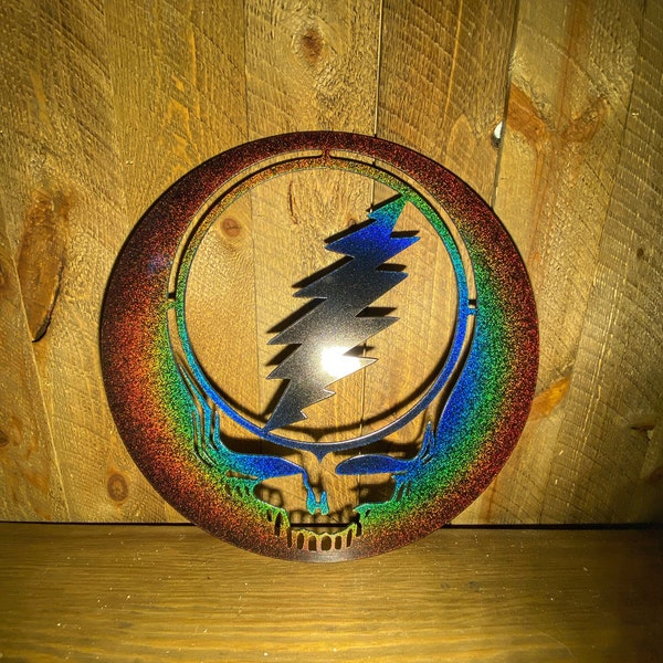 Deadhead - Dead and Company - Steelie - Steal your Face - Grateful Dead - The Music Never Stopped - Jerry Garcia -Christmas gift for him/her
