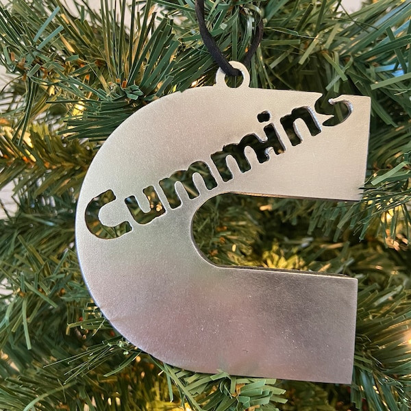 Cummins Diesel - Christmas Ornament - Turbo Diesel - Industrial - Holiday Gear - Diesel Power - Xmas Ornament - Gift for him - Gift for her