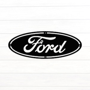 Metal Ford Sign - Ford Logo - Ford - Ford Truck - Ford Car - Ford lover - Mustang - F-150 - F250 - Ford Motors