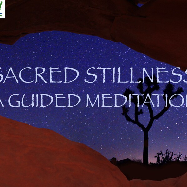 Sacred Stillness / Guided Meditation / Soothing Audio / Stress Reduction / Easy to Follow / MP3 Download