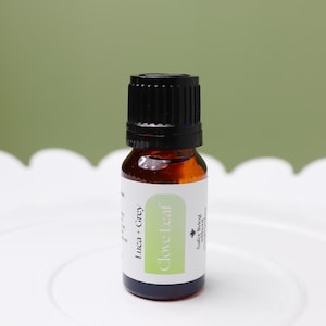 Clove Leaf Essential Oil, Pure Therapeutic Grade Oil for Soap Making, Natural Aromatherapy Oil, Made in Maine Organic Oil