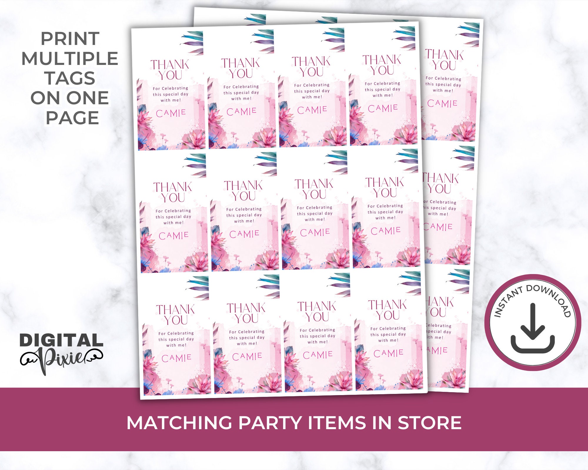 Editable Cocktail Birthday Party Invitation, Printable Cocktail Party Invite, Canva Template ...