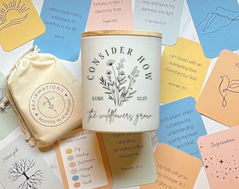 Emotional bible verse scripture jar, Christianity Affirmation Gift, Christian Encouragement, Read me when inspiring scripture