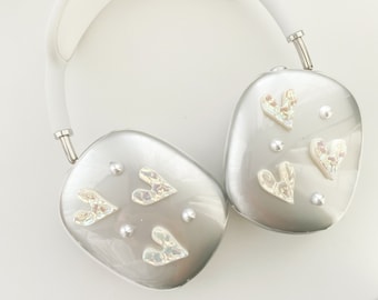 Handmade Heart AirPods Max Cases: Headphone Attachments