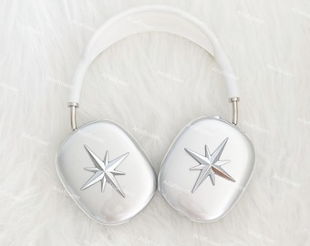 Star cases for Airpods max, no headset included, a set of 2 star cases for apple headset, AirPods Max cases, AirPods Max covers