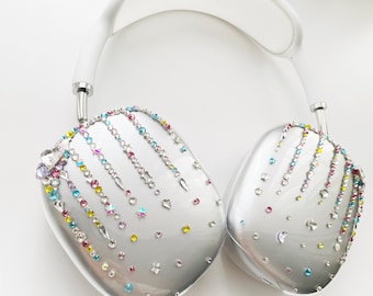 Błyszczące austriackie kryształowe etui na AirPods Max: Bling Diamond Cover