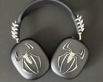 Airpods max spider attachements 2 pcs silver, airpods max attachment, airpods max, Skullcandy, apple headphones,