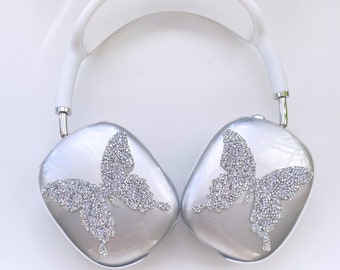 Blingbling butterfly cases for AirPods max, AirPods max covers, apple headphones