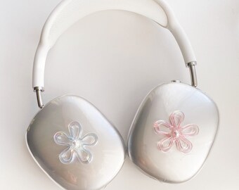 Flower AirPods max covers, AirPods max cases, apple headphone cases, apple headphone attachments