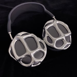 3D Printed Liquid Water AirPods Max Covers: Cyberpunk Headphone Attachments