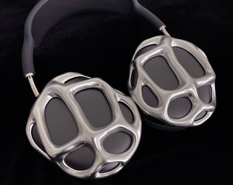 Qlix Silver Drip Frames for Airpods Max (lightweight Frame Case