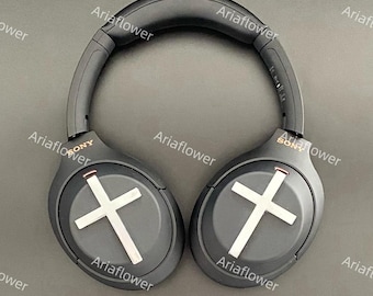 Metal Cross Headphone Attachments for Sony XM4 XM5