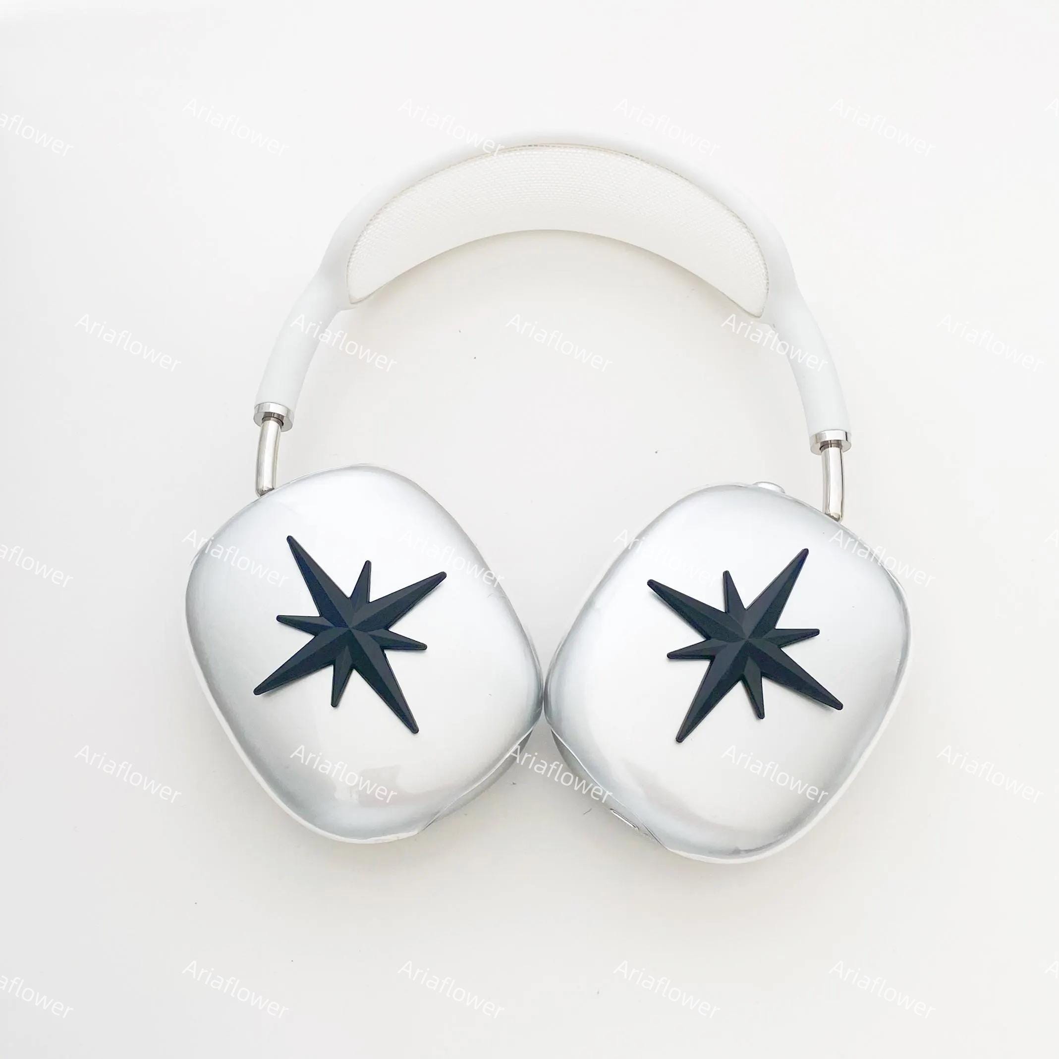 Star covers for Airpods max, no headset included, a set of 2 star cases for apple headset, AirPods Max cases, AirPods Max covers