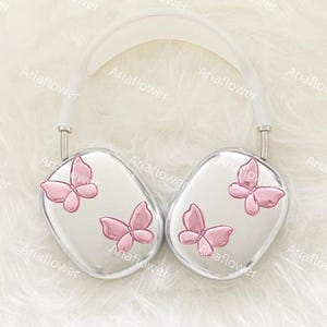 Shiny butterfly cases for AirPods Max