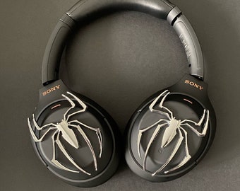Spider Sony XM4 XM5, Kopfhörer Aufsätze, Airpods max, Schädelcandy, Geschenk für Sie, Geschenk für Ihn