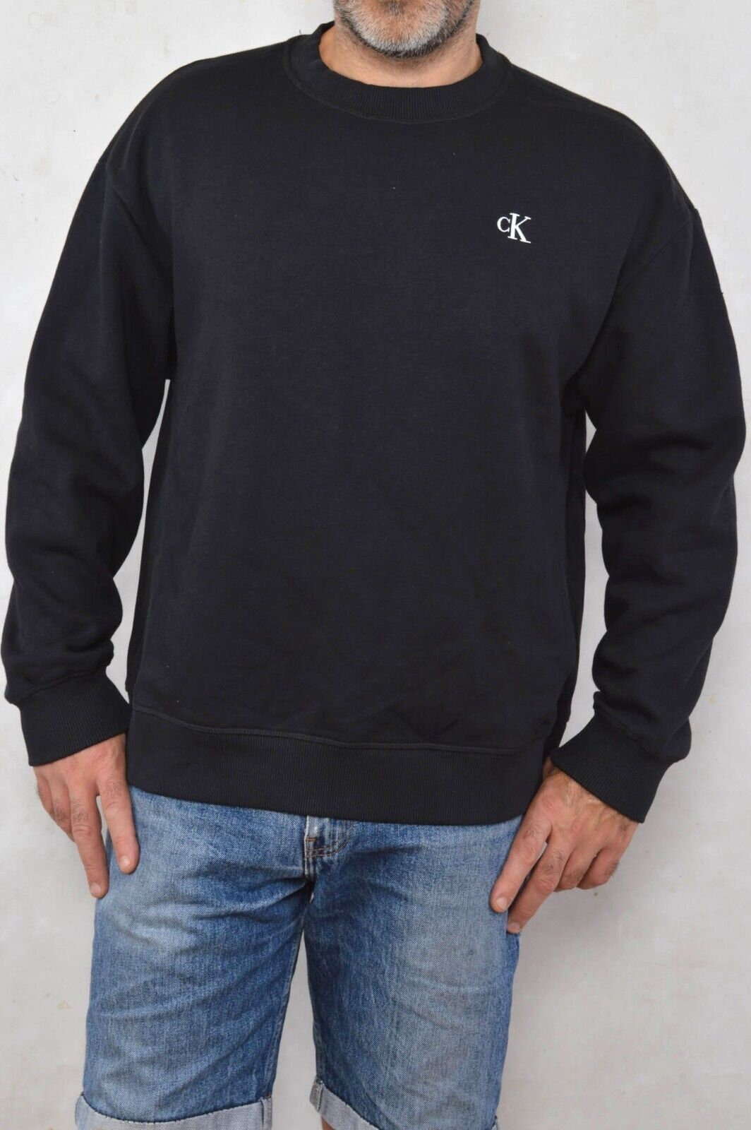 BNWOT CK Calvin Klein Jeans Sweatshirt Jumper Oversized Baggy - Etsy