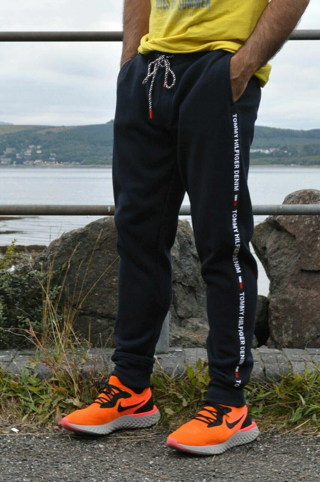 Tommy hilfiger denim sweatpants sale