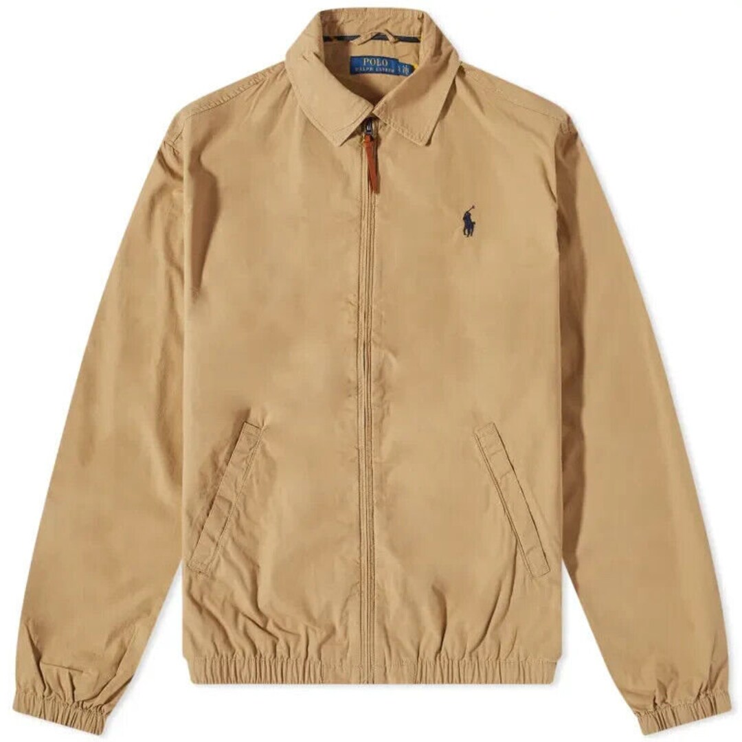Polo Ralph Lauren Bayport Jacket Luxury Tan Brown Cotton 2xb Etsy UK