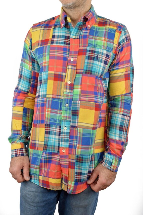 Robe madras ralph lauren sale