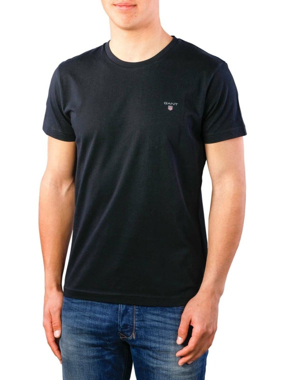 BNWT Gant Men's Original T-shirt Short Black 234100 - Etsy