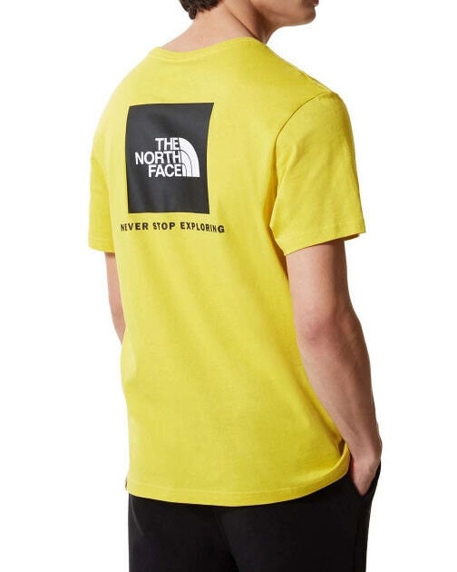 The North Face Red Box t-shirt in yellow