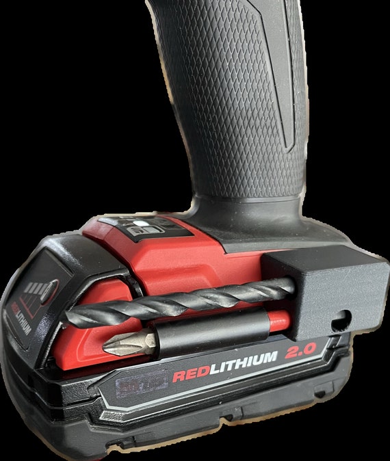 Carbon Fiber Plastic Bit Holders for 18V Milwaukee Drill driver impact. Magnetic. Etsy