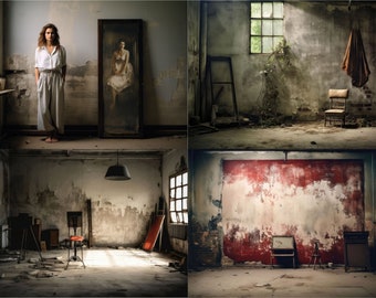 29 Old Master Background, Photography Portrait background Portrait studio backdrop Grunge background, Portrait studio Background Digital JPG