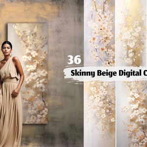 Skinny Canvas Digital Background Maternity Backdrop Beige Studio Backdrop Photoshop Overlays Studio Backdrop Fine Art Textures Overlays