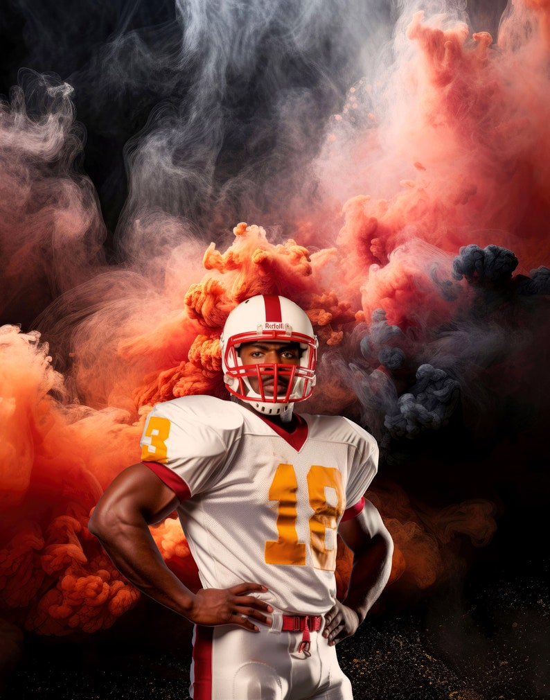 100 Smoke Fog Digital Photography Backdrops Sports Background for ...