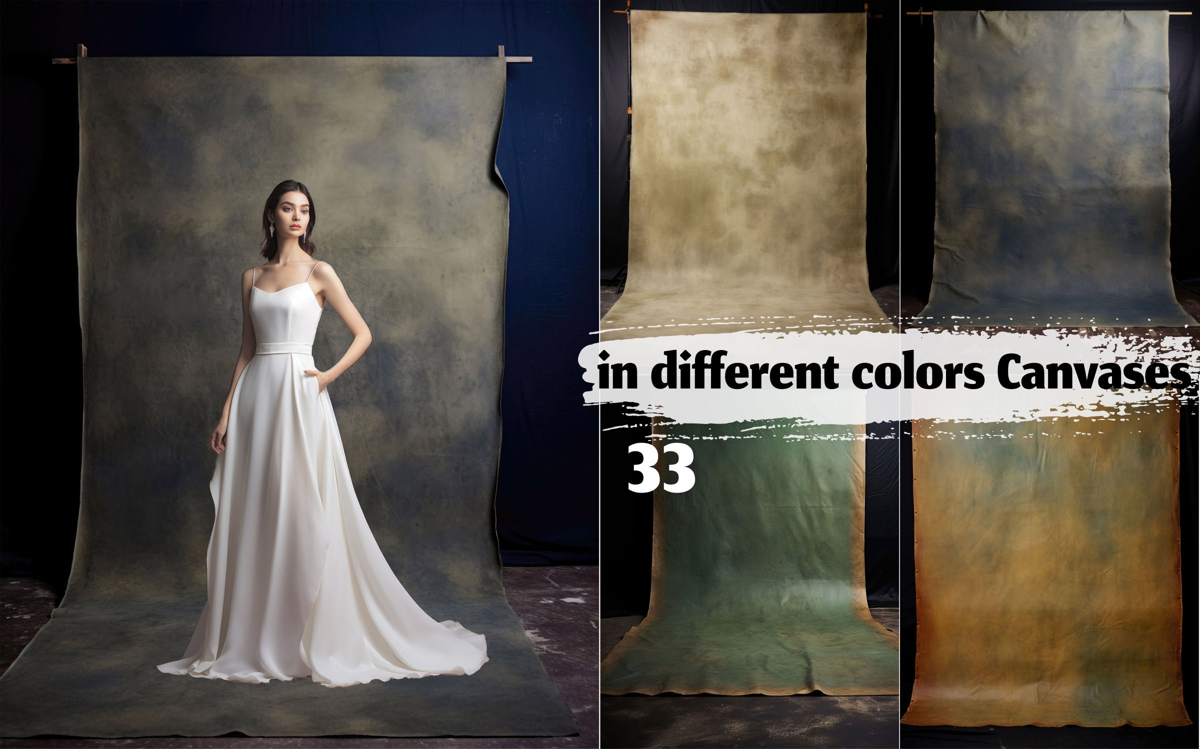 33 Fine Art Hand Painted Canvas Digital Backdrops, Portrait Maternity ...