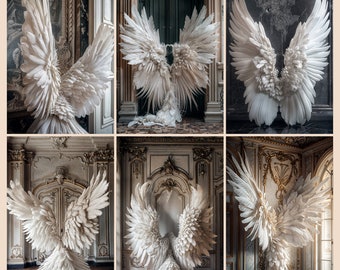 Palace Angel Wings Fondos digitales, Fondos digitales, Fotografía, Fondos de estudio, Fondos de maternidad, Fondo fotográfico, photoshop