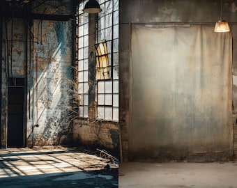 12 Fondos de estudio fotográfico de maestros antiguos, Fondo vertical para retratos, Fondo para estudio de retratos, Fondo grunge, Estudio de retratos