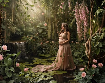 12 Floral Backgrounds Digital Backdrop Overlay Maternity Backdrop Digital Floral Overlays Newborn Studio Backdrop for Photoshop Overlays