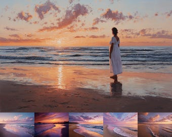 20 Beach Portrait Summer Romantic Photoshop Sky Clouds Sunset Digital Maternity Ocean Backdrops Backgrounds