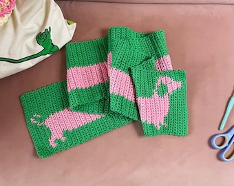 Sausage dog deals scarf