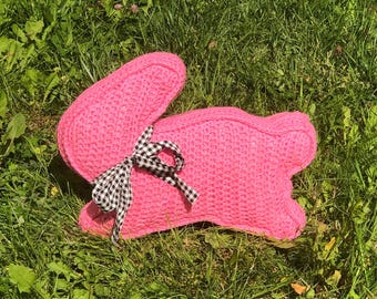 Bunny Cushion Crochet Pattern