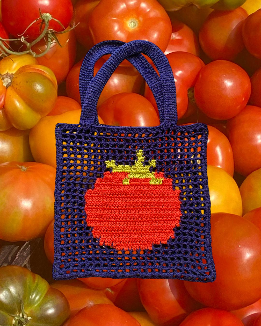 Tomato Market Bag Crochet Pattern
