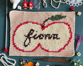 PDF Fiona Apple Tapestry Crochet Pattern | Intermediate DIY Project | Handmade Gift Idea | Wall Hanging Pillowcase Tote Bag