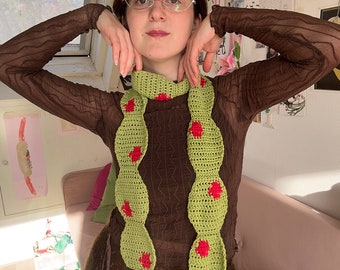Olive Scarf Crochet Pattern | Quick, Easy Project