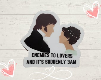 Pride and Prejudice Sticker: Jane Austen Literary Holographic Sticker