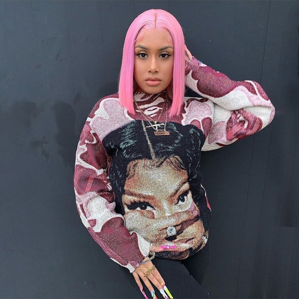 Nicki Minaj Tapestry Hoodie Etsy