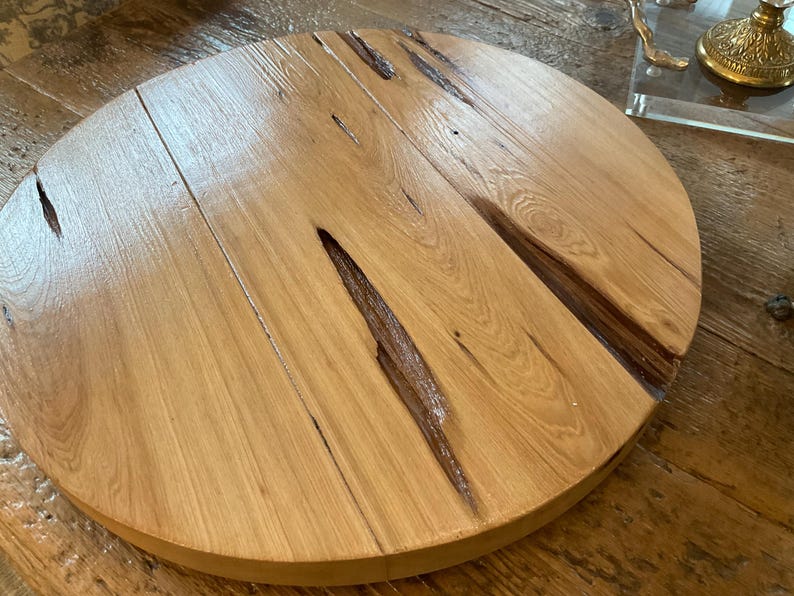 Lazy Susan From Antique Cypress Etsy