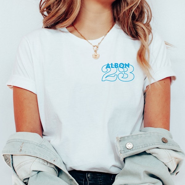 Formula 1 Alex Albon Shirt Alex Albon T-Shirt Williams Racing F1 T-Shirt Formula One Shirt F1 Merch Gift for Him Women's F1 Shirt Grand Prix