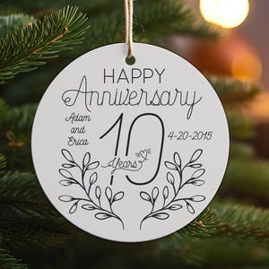 10 Year Anniversary Gift for Wife, 10 Year Anniversary Gift, Couple Gift 10 Year Anniversary Gift for Him, Tin Anniversary, 10th Anniversary