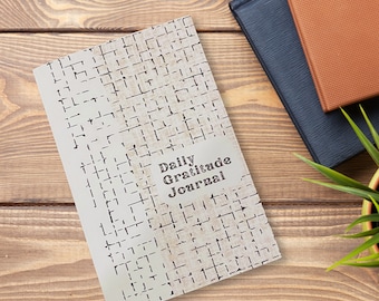 Daily Gratitude Journal, Mindfulness Prompts, 100 Pages