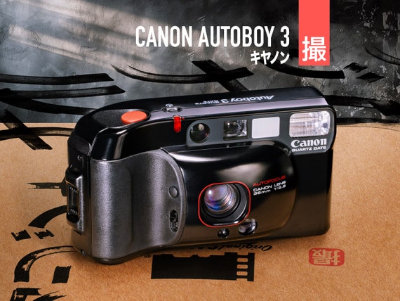 Canon コンパクトフィルムカメラ Autoboy 3 QUARTZ DATE Canon Autoboy 3 / キャノン | boromeez camera ◎ ボロミーズ