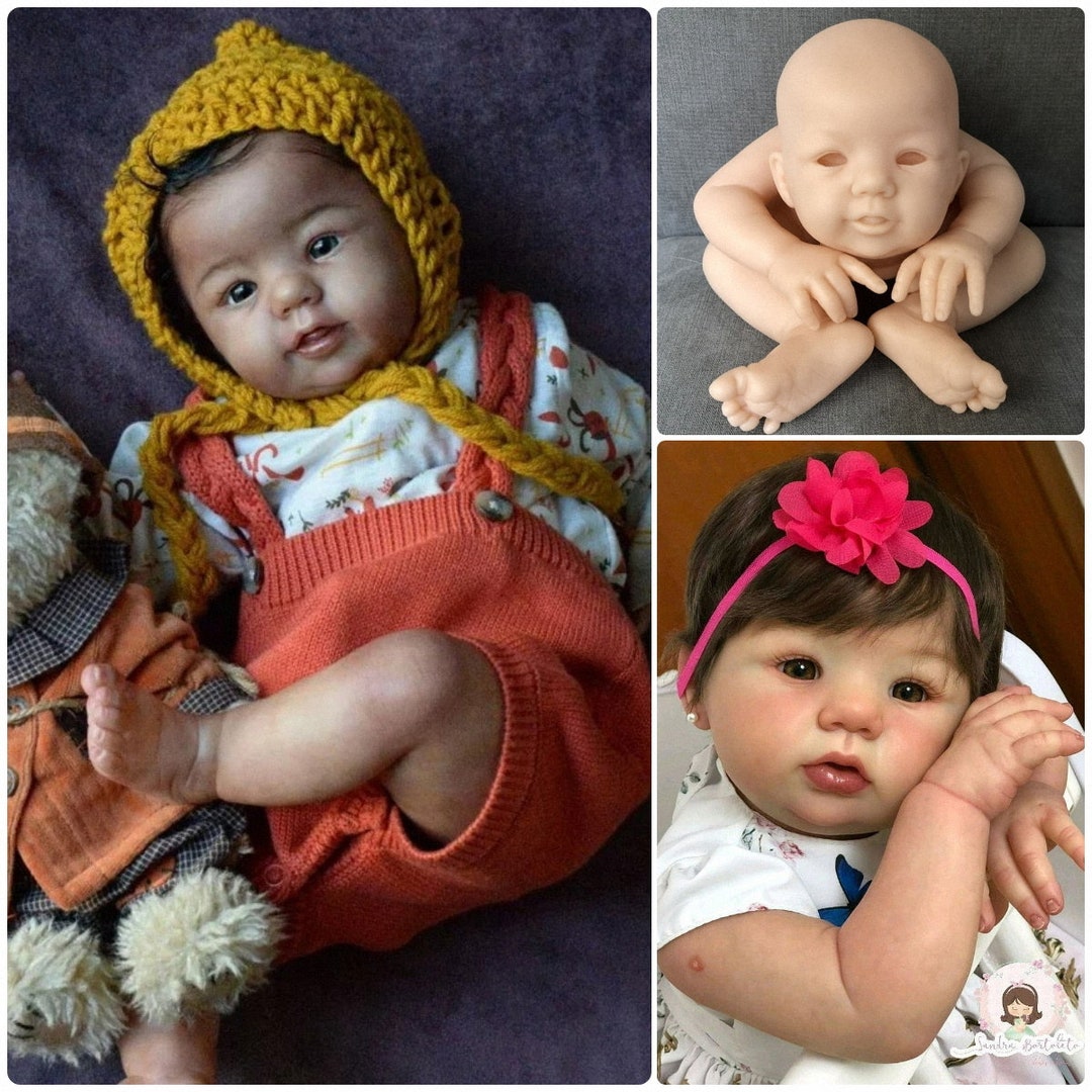 Bebe Reborn Baby Kits Like Real Like DIY Unpainted Blank Soft Etsy